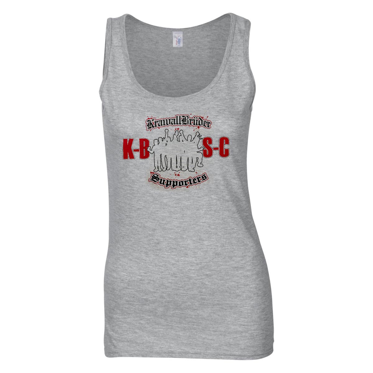 KBSC - Supporters Girlie Tank [grau]